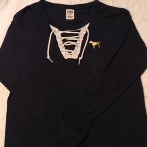 PINK long sleeve legging t-shirt